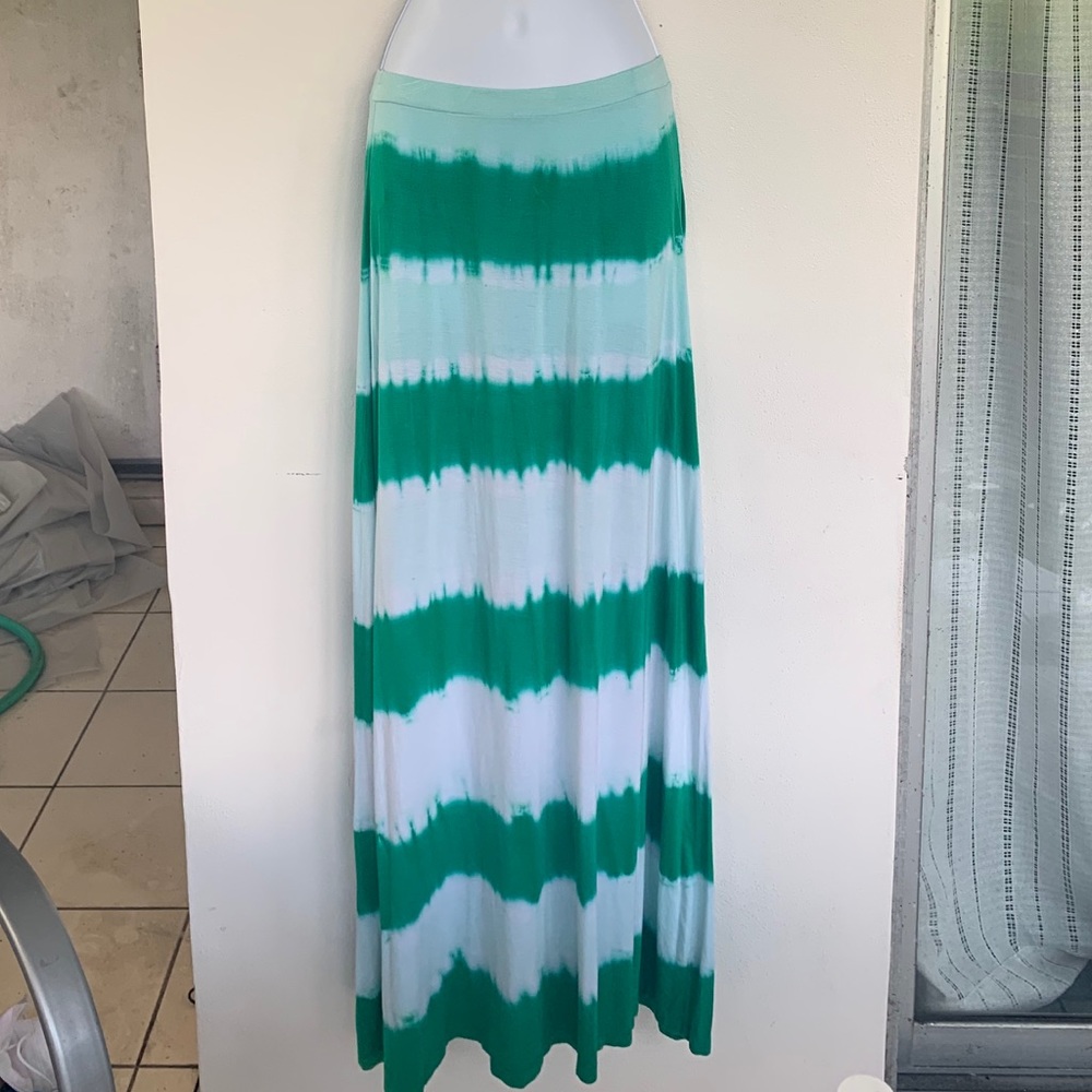 Design Studio Size M Long Tye-Dye Skirt
